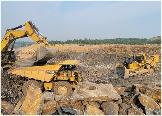 Overburden in Mining